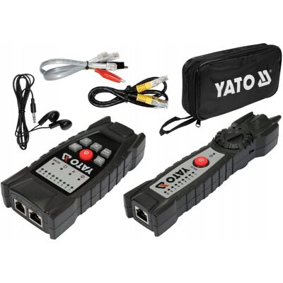 YATO LOKALIZATOR SZUKACZ USZKODZEŃ KABLI PRZEWODÓW TESTER YT-73137 YATO LOKALIZATOR SZUKACZ USZKODZEŃ KABLI PRZEWODÓW TESTER YT-73137