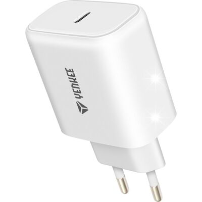 Inny producent Yenkee ładowarka sieciowa zasilacz 230V USB-C Quick-Charge QC 4.0 GAN 65W / YAC 3065 Inny producent Yenkee ładowarka sieciowa zasilacz 230V USB-C Quick-Charge QC 4.0 GAN 65W / YAC 3065
