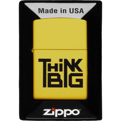 Zapalniczka ZIPPO THINK BIG DESIGN 60007284 Zapalniczka ZIPPO THINK BIG DESIGN 60007284