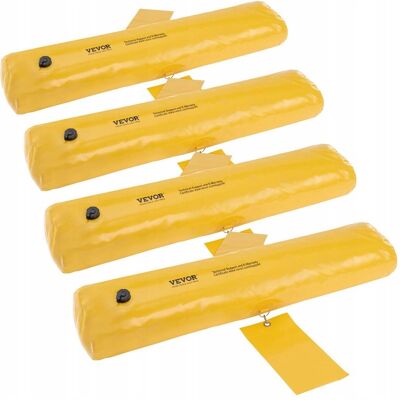 Vevor Zapory przeciwpowodziowe 4 sztuki 122 x 25 x 17 cm Vevor Zapory przeciwpowodziowe 4 sztuki 122 x 25 x 17 cm