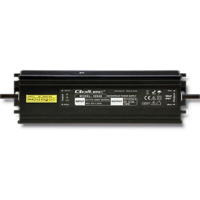 Zasilacz impulsowy LED QOLTEC, 150 W, 12 V Zasilacz impulsowy LED QOLTEC, 150 W, 12 V