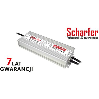 Zasilacz LED hermetyczny 24V 300W Scharfer 7Y Zasilacz LED hermetyczny 24V 300W Scharfer 7Y