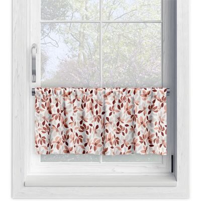 DECORDRUK Zazdrostka Summer Wzór Sm31 Kwiaty W Odcieniach Różu 60 X 150 Cm DECORDRUK Zazdrostka Summer Wzór Sm31 Kwiaty W Odcieniach Różu 60 X 150 Cm