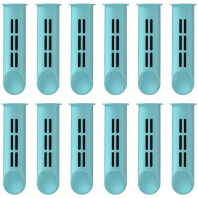 Zestaw 12 wkładów filtrów do butelki filtrującej DAFI SOFT i SOLID Turkus Zestaw 12 wkładów filtrów do butelki filtrującej DAFI SOFT i SOLID Turkus