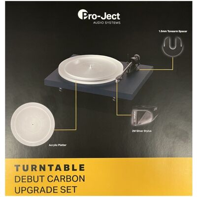 Zestaw Akcesoriów Do Modernizacji Gramofonu Pro-Ject Debut Carbon - Pro-Ject Debut Carbon Upgrade Set Zestaw Akcesoriów Do Modernizacji Gramofonu Pro-Ject Debut Carbon - Pro-Ject Debut Carbon Upgrade Set