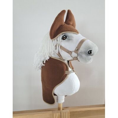 Super Zestaw Dla Hobby Horse A3: Derka + Nauszniki – Brązowy Super Zestaw Dla Hobby Horse A3: Derka + Nauszniki – Brązowy