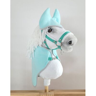 Super Zestaw Dla Hobby Horse A3: Derka + Nauszniki – Jasna Mięta Super Zestaw Dla Hobby Horse A3: Derka + Nauszniki – Jasna Mięta