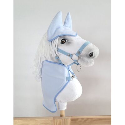 Super Zestaw Dla Hobby Horse A3: Derka + Nauszniki – Jasny Niebieski Super Zestaw Dla Hobby Horse A3: Derka + Nauszniki – Jasny Niebieski