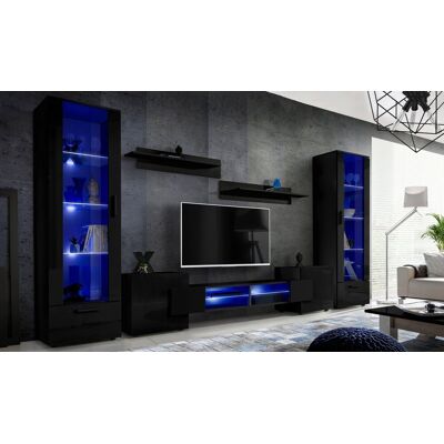 Inny producent Zestaw Mebli Do Salonu Wiele Wariantów Polski Producent Blue Led Inny producent Zestaw Mebli Do Salonu Wiele Wariantów Polski Producent Blue Led