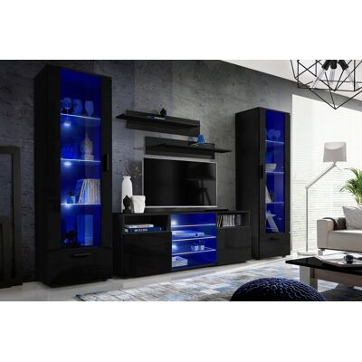Inny producent Zestaw Mebli Simplicity Meblościanka Wiele Kolorów POLSKI PRODUKT LED RGB Inny producent Zestaw Mebli Simplicity Meblościanka Wiele Kolorów POLSKI PRODUKT LED RGB