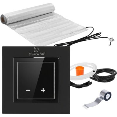 Mission ZESTAW panele MAL-160 2m²+Aries LCD Black Mission ZESTAW panele MAL-160 2m²+Aries LCD Black
