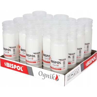 ZESTAW Wkłady do zniczy parafinowe BISPOL WP5N 120H 18szt. + Zapałki DABSTER_PL 38szt. ZESTAW Wkłady do zniczy parafinowe BISPOL WP5N 120H 18szt. + Zapałki DABSTER_PL 38szt.
