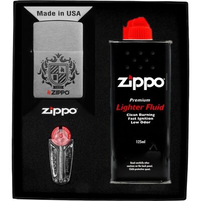 Zestaw ZIPPO Zapalniczka HERALDIC CREST DESIGN Prezentowy No1 Zestaw ZIPPO Zapalniczka HERALDIC CREST DESIGN Prezentowy No1