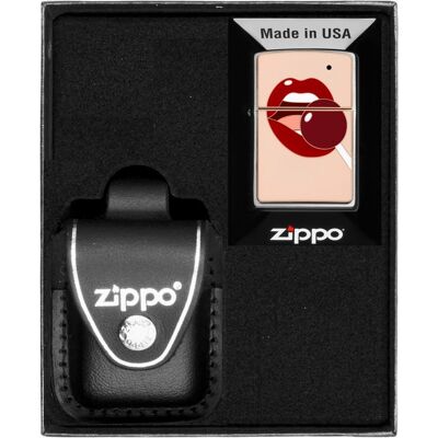 Zestaw Zippo Zapalniczka Lollipop Nude Prezentowy No3 Zestaw Zippo Zapalniczka Lollipop Nude Prezentowy No3