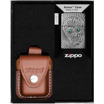 Zestaw ZIPPO Zapalniczka SUGAR SKULL DESIGN Prezentowy No2 Zestaw ZIPPO Zapalniczka SUGAR SKULL DESIGN Prezentowy No2