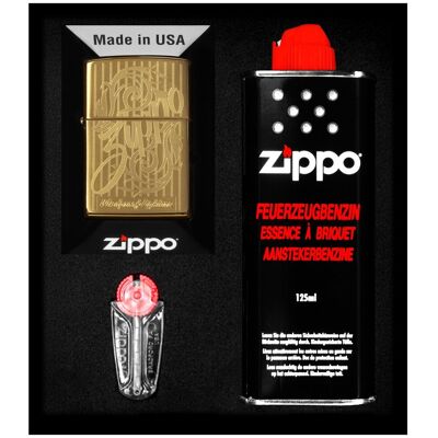 Zestaw Zippo Zapalniczka Windproof Lighter Design 6 Prezentowy No1 Zestaw Zippo Zapalniczka Windproof Lighter Design 6 Prezentowy No1