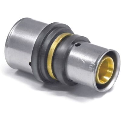 Boni-shop Złączka zaciskowa redukcyjna 26 x 3 - 20 x 2 do rur wielowarstwowych i miedzianych Boni-shop Złączka zaciskowa redukcyjna 26 x 3 - 20 x 2 do rur wielowarstwowych i miedzianych