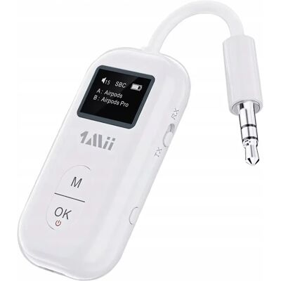 Inny producent Adapter Bluetooth 5.2 Aux Tx/rx 1mii Transmiter Audio Odbiornik Safefly Inny producent Adapter Bluetooth 5.2 Aux Tx/rx 1mii Transmiter Audio Odbiornik Safefly