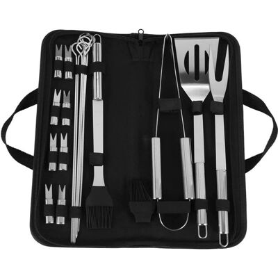 Inny producent Akcesoria Do Grillowania 20 Szt. W Etui Inny producent Akcesoria Do Grillowania 20 Szt. W Etui