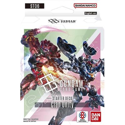 Bandai Gundam – Talia Startowa Do Gry Karcianej – Jedność Klanu (St06) – 50 Kart Bandai Gundam – Talia Startowa Do Gry Karcianej – Jedność Klanu (St06) – 50 Kart