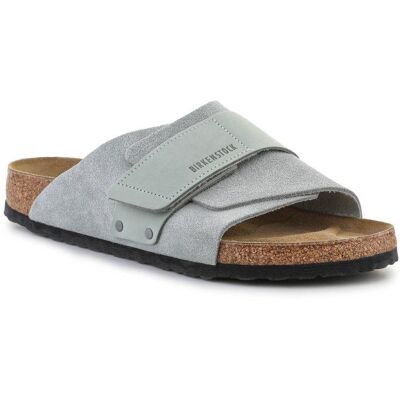 Inny producent Birkenstock KYOTO 1031644 Szara Klapki Inny producent Birkenstock KYOTO 1031644 Szara Klapki