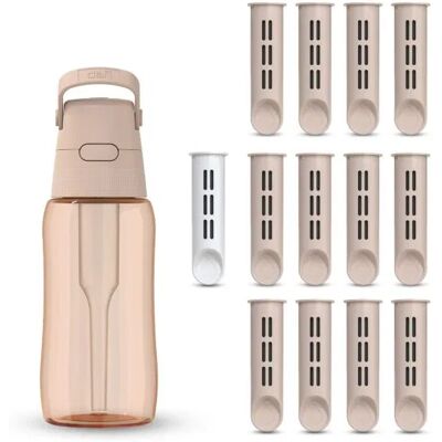 Butelka Filtrująca Dafi Solid 0,5 Zbiornik Zakrętka Cappuccino 13 Filtrów Butelka Filtrująca Dafi Solid 0,5 Zbiornik Zakrętka Cappuccino 13 Filtrów