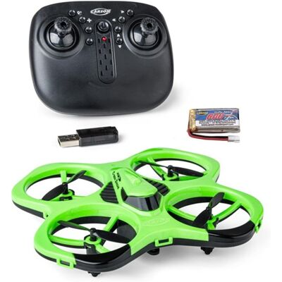Carson Cyber Drone Ir Rtf Rc Z Klapką 360°, Trybem Bez Głowy I Zieloną Carson Cyber Drone Ir Rtf Rc Z Klapką 360°, Trybem Bez Głowy I Zieloną