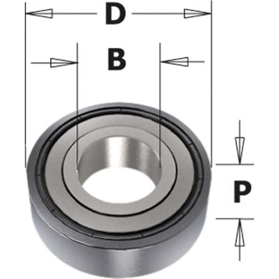 CMT ORANGE TOOLS 791.053.00 Łożysko prowadzące - Bearing CMT ORANGE TOOLS 791.053.00 Łożysko prowadzące - Bearing