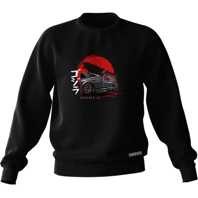 Inny producent Czarna Bluza Nissan Skyline R34 Godzilla-Xl Inny producent Czarna Bluza Nissan Skyline R34 Godzilla-Xl