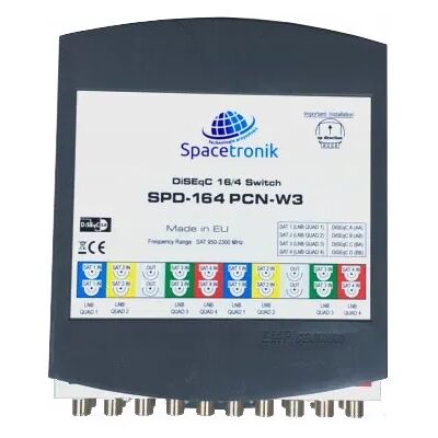 Diseqc Switch 16/4 Spacetronik Spd-164pcn-W3 Diseqc Switch 16/4 Spacetronik Spd-164pcn-W3