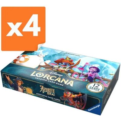 Ravensburger Disney Lorcana (Set06) (4szt) Case (4x24boostery) Ravensburger Disney Lorcana (Set06) (4szt) Case (4x24boostery)