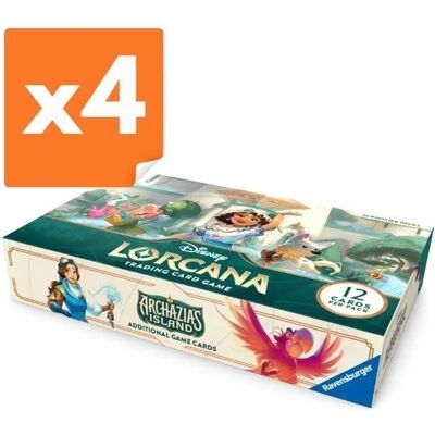 Ravensburger Disney Lorcana (Set07) (4szt) Case (4x24boostery) Ravensburger Disney Lorcana (Set07) (4szt) Case (4x24boostery)