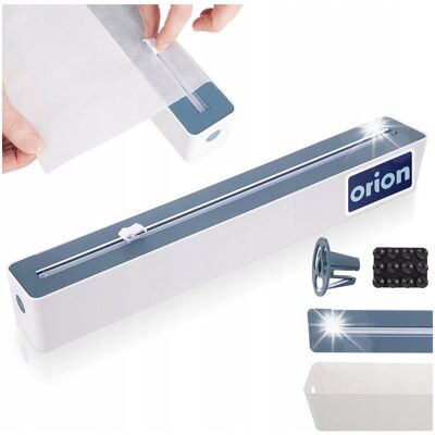 Orion Dyspenser Do Folii Spożywczej Aluminiowej Podajnik Obcinak Szary Orion Dyspenser Do Folii Spożywczej Aluminiowej Podajnik Obcinak Szary