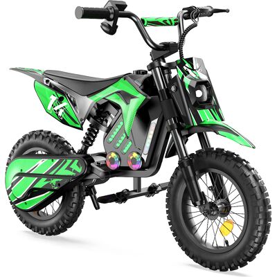 Elektryczny Motocykl Dla Dzieci Iscooter A14, Silnik 500w, Opony 14 Cali, 36v5.2ah, Zasięg 22 Km, Zwinny I Kompaktowy, Obciążenie 80 Kg-Zielony Elektryczny Motocykl Dla Dzieci Iscooter A14, Silnik 500w, Opony 14 Cali, 36v5.2ah, Zasięg 22 Km, Zwinny I Kompaktowy, Obciążenie 80 Kg-Zielony