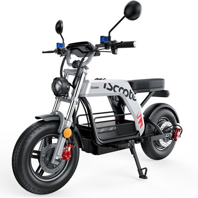 Elektryczny Motocykl Terenowy Iscooter Dx5 Pro, Silnik Bezszczotkowy 2000 W, Zasięg 90–100 Km, Opony Bezdętkowe 17' × 3,5' Elektryczny Motocykl Terenowy Iscooter Dx5 Pro, Silnik Bezszczotkowy 2000 W, Zasięg 90–100 Km, Opony Bezdętkowe 17' × 3,5'