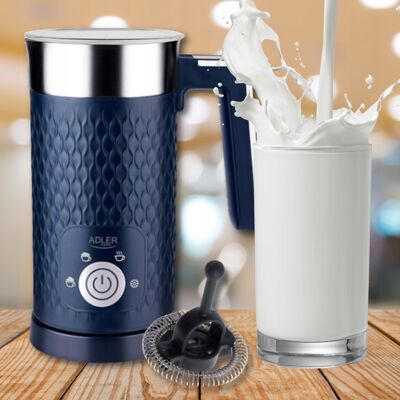 Adler Elektryczny Spieniacz Do Mleka Podgrzewacz Mikser Ubijacz Latte 4 Funkcje Adler Elektryczny Spieniacz Do Mleka Podgrzewacz Mikser Ubijacz Latte 4 Funkcje