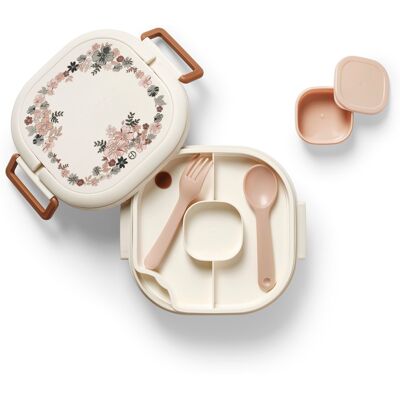 ELODIE DETAILS - duży lunchbox, Blue Garden ELODIE DETAILS - duży lunchbox, Blue Garden