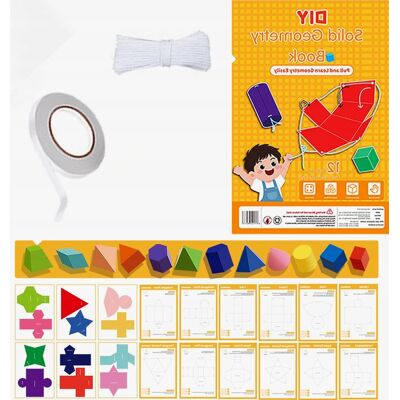 Inny producent GEOMETRIA ZESTAW 12 KSZTALTY 3D EDUKACYJNY SCIAGANY PAPIER SZNUREK NAUKA Inny producent GEOMETRIA ZESTAW 12 KSZTALTY 3D EDUKACYJNY SCIAGANY PAPIER SZNUREK NAUKA