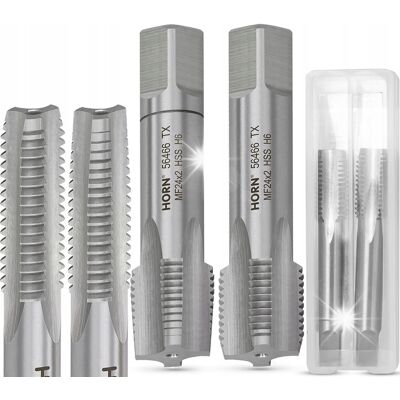 Horn Gwintownik M24 Gwintowniki M24x2mm 2 Szt Din-2181/2p Komplet Gwintowników Horn Gwintownik M24 Gwintowniki M24x2mm 2 Szt Din-2181/2p Komplet Gwintowników