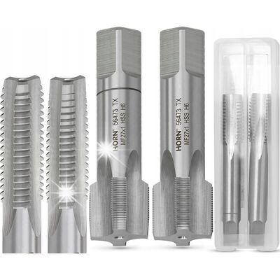 Horn Gwintownik M27 Gwintowniki M27x1mm 2 Szt Din-2181/2p Komplet Gwintowników Horn Gwintownik M27 Gwintowniki M27x1mm 2 Szt Din-2181/2p Komplet Gwintowników