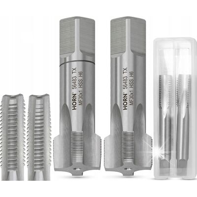 Horn Gwintownik M30 Gwintowniki M30x1mm 2 Szt Din-2181/2p Komplet Gwintowników Horn Gwintownik M30 Gwintowniki M30x1mm 2 Szt Din-2181/2p Komplet Gwintowników