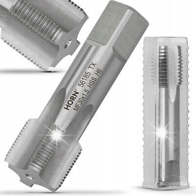 Horn Gwintownik M30 Ręczny M30x1.5 Mm. Hss Din2181/1p Gwintowniki Do Metalu Horn Gwintownik M30 Ręczny M30x1.5 Mm. Hss Din2181/1p Gwintowniki Do Metalu