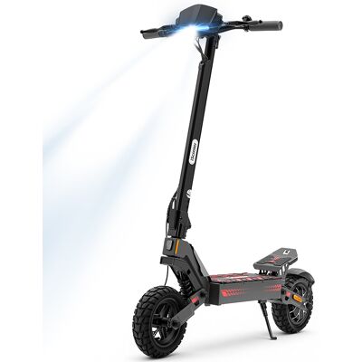 Hulajnoga Elektryczna Terenowa Iscooter If1, Silnik 1200 W, Akumulator 48 V 10 Ah, Zasięg 40–50 Km, Opony 10-Calowe Hulajnoga Elektryczna Terenowa Iscooter If1, Silnik 1200 W, Akumulator 48 V 10 Ah, Zasięg 40–50 Km, Opony 10-Calowe