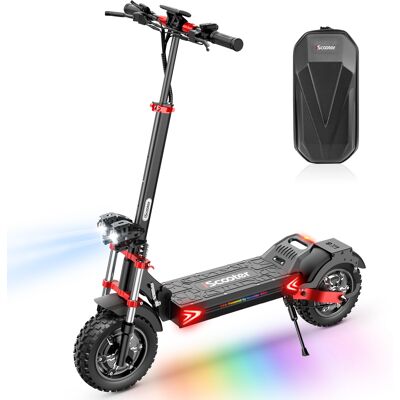Hulajnoga Elektryczna Terenowa Iscooter Ix8, Dwa Silniki (1200 W X 2), Akumulator 48 V 20 Ah, Prędkość Maksymalna 25 Km/h Hulajnoga Elektryczna Terenowa Iscooter Ix8, Dwa Silniki (1200 W X 2), Akumulator 48 V 20 Ah, Prędkość Maksymalna 25 Km/h