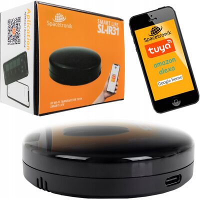Spacetronik Inteligentny pilot transmiter IR bezprzewodowy WiFi sterowanie SMART HOME Spacetronik Inteligentny pilot transmiter IR bezprzewodowy WiFi sterowanie SMART HOME