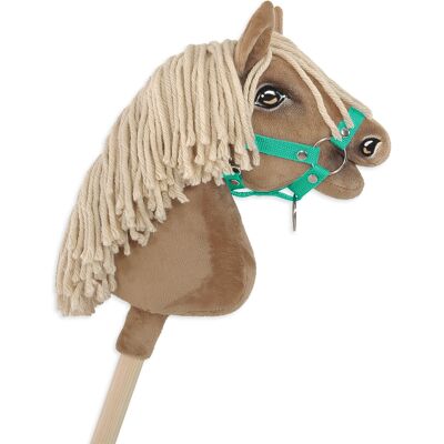 Super Kantar dla konia Hobby Horse uniwersalny A4 i A5 zapinany - miętowy Super Kantar dla konia Hobby Horse uniwersalny A4 i A5 zapinany - miętowy