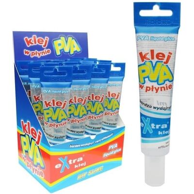 ABC Klej W Płynie Pva Extra Klej 12 Sztuk Po 40 Ml ABC Klej W Płynie Pva Extra Klej 12 Sztuk Po 40 Ml