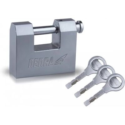 Kłódka Trzpieniowa Żeliwna Niklowana 50mm Dedra 11u140 Kłódka Trzpieniowa Żeliwna Niklowana 50mm Dedra 11u140