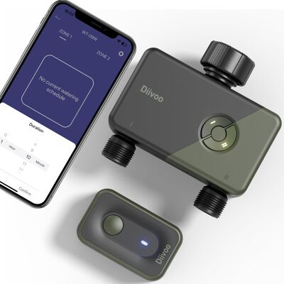 ABC Komputer Nawadniający Diivoo 2 Outputs Rfid 6 Planów Podlewania Wlan ABC Komputer Nawadniający Diivoo 2 Outputs Rfid 6 Planów Podlewania Wlan