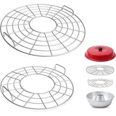 Inny producent Kratka Do Pieczenia 2 Sztuki Ruszt Chromowany Solidny Stalowy Akcesorium Inny producent Kratka Do Pieczenia 2 Sztuki Ruszt Chromowany Solidny Stalowy Akcesorium